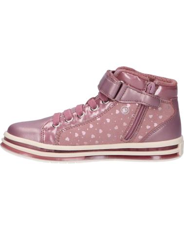 Woman and girl Trainers GEOX J16EVA 0DHAJ J PAWNEE GIRL C8006 DK PINK