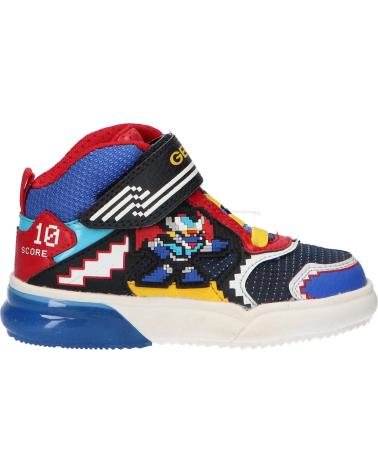 Sneaker für Junge GEOX J269YB 0FUFE J GRAYJAY BOY C0833 ROYAL-RED