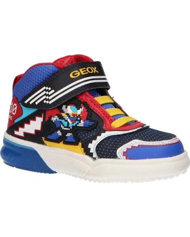 Sneaker für Junge GEOX J269YB 0FUFE J GRAYJAY BOY C0833 ROYAL-RED