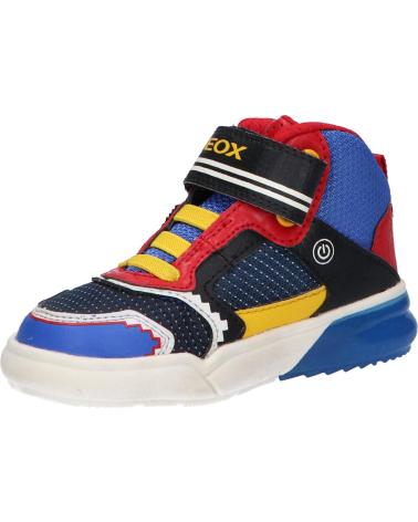 Sneaker für Junge GEOX J269YB 0FUFE J GRAYJAY BOY C0833 ROYAL-RED