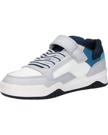 Sneaker für Junge GEOX J367RE 0FE8V J PERTH BOY C9145 LT GREY-LT BLUE