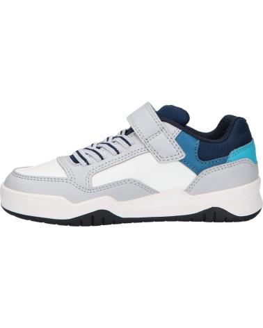Sneaker für Junge GEOX J367RE 0FE8V J PERTH BOY C9145 LT GREY-LT BLUE
