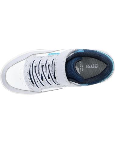 Sneaker für Junge GEOX J367RE 0FE8V J PERTH BOY C9145 LT GREY-LT BLUE
