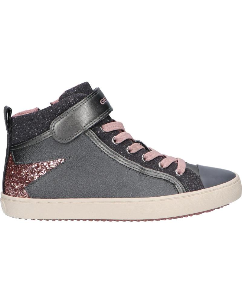 Sneaker für Mädchen GEOX J944GM 0BCEW J KALISPERA GIRL C1FK8 GREY-ROSE