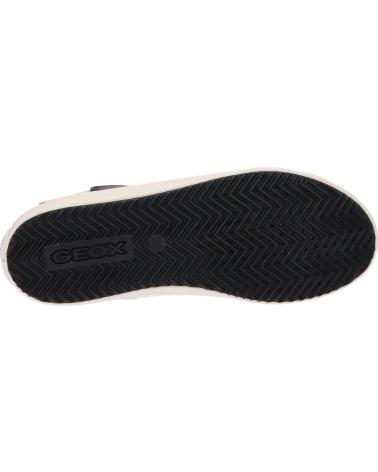 Sneaker für Damen und Mädchen GEOX J944GM 0NFDH J KALISPERA GIRL C0474 SILVER-BLACK