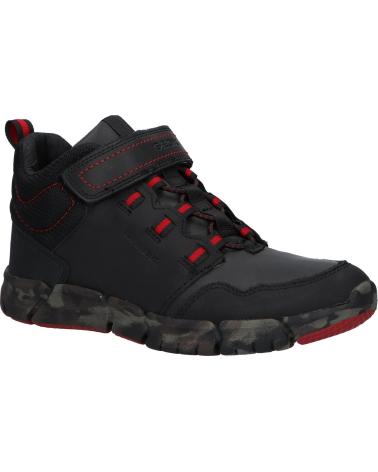 Bottes pour Garçon GEOX J949XA 032FU J FLEXYPER BOY B ABX C0048 BLACK-RED