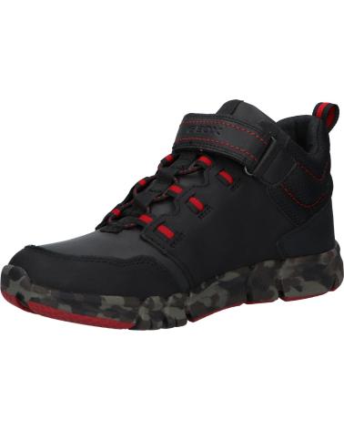 Bottes pour Garçon GEOX J949XA 032FU J FLEXYPER BOY B ABX C0048 BLACK-RED