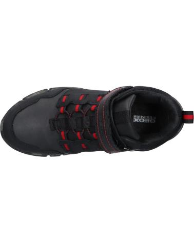 Bottes pour Garçon GEOX J949XA 032FU J FLEXYPER BOY B ABX C0048 BLACK-RED