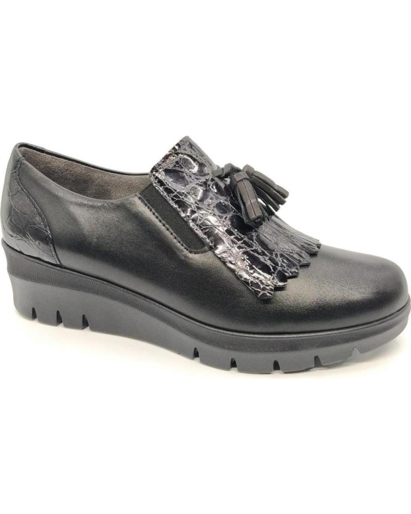 Halbschuhe für Damen PITILLOS MOCASIN 5342 NEGRO