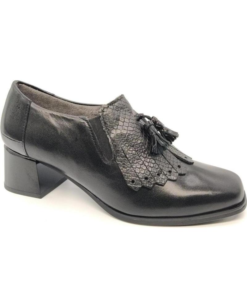 Halbschuhe für Damen PITILLOS MOCASIN 5413 NEGRO