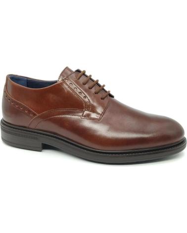 Sapatos de Homem PITILLOS ZAPATO DE CORDONES 40040 CUERO MARRóN