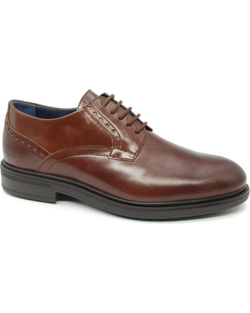 Sapatos de Homem PITILLOS ZAPATO DE CORDONES 40040 CUERO MARRóN