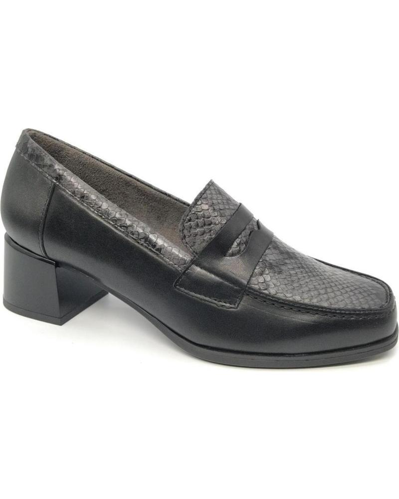 Halbschuhe für Damen PITILLOS MOCASIN 1682 NEGRO