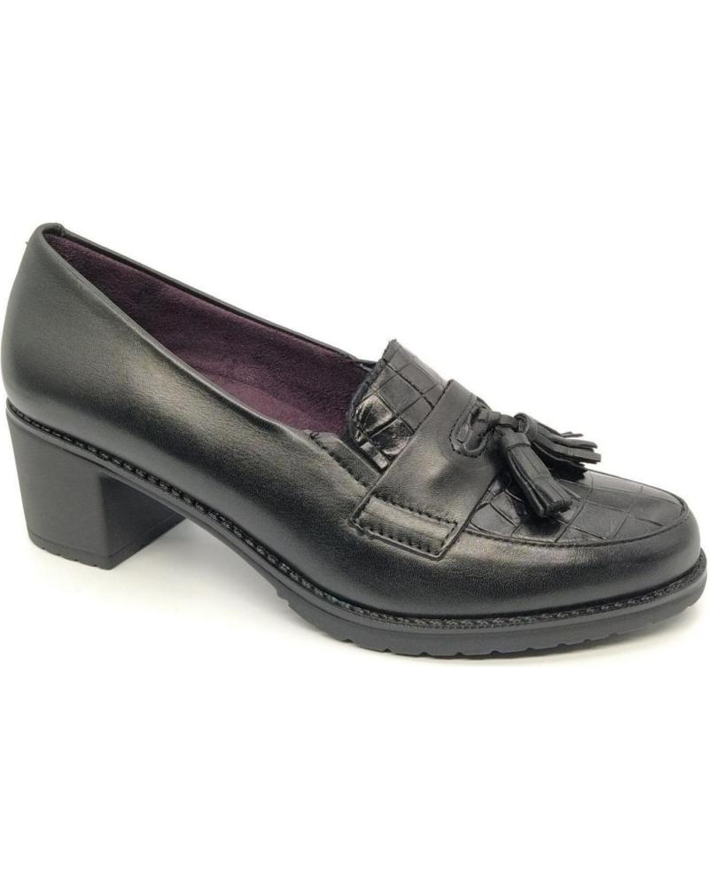 Halbschuhe für Damen PITILLOS MOCASIN 1631 NEGRO