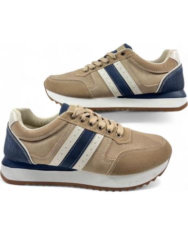 Sneaker für Herren TIMBOS ZAPATILLA DEPORTIVA DE HOMBRE KAKI 130938 MARRóN