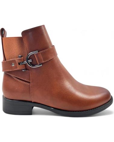 Stiefel für Damen TIMBOS BOTIN PLANO DE MUJER CAMEL 130936 MARRóN