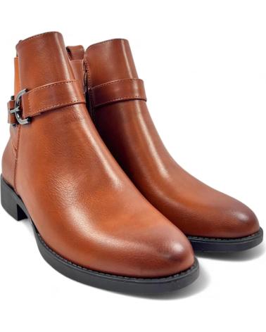 Stiefel für Damen TIMBOS BOTIN PLANO DE MUJER CAMEL 130936 MARRóN