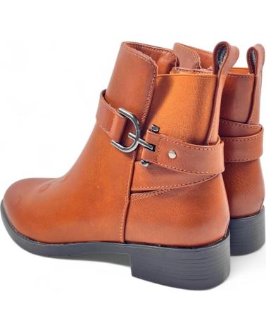 Stiefel für Damen TIMBOS BOTIN PLANO DE MUJER CAMEL 130936 MARRóN