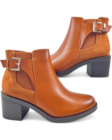 Stiefel für Damen TIMBOS BOTIN TACON DE MUJER CAMEL 130930 MARRóN