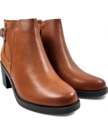 Stiefel für Damen TIMBOS BOTIN TACON DE MUJER CAMEL 130930 MARRóN