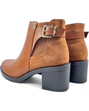 Stiefel für Damen TIMBOS BOTIN TACON DE MUJER CAMEL 130930 MARRóN