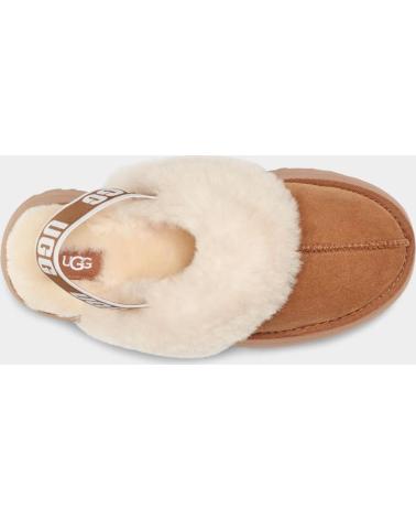 UGG ZUECOS MUJER W FUNKETTE CUERO MARRóN