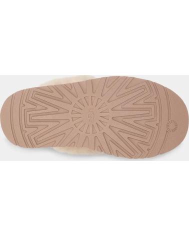 UGG ZUECOS MUJER W FUNKETTE CUERO MARRóN