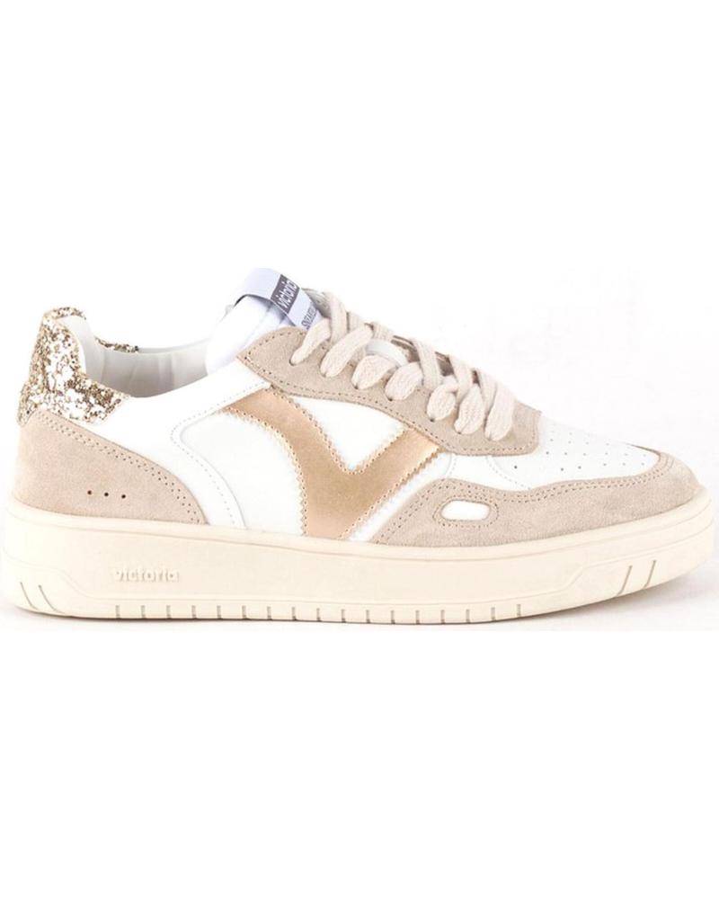 Woman and Man Zapatillas deporte VICTORIA DEPORTIVAS 1257119 SEUL METAL PLATINO