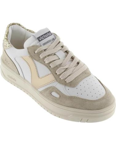 Woman and Man Zapatillas deporte VICTORIA DEPORTIVAS 1257119 SEUL METAL PLATINO