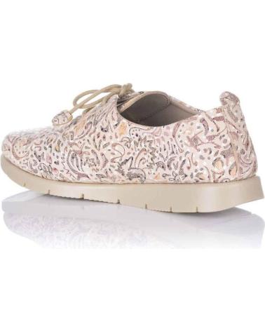 Schuhe für Damen 48 HORAS ZAPATO CORDONES BEIGE