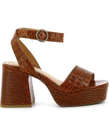 Sandali per Donna CALZADOS ALMENA SANDALIA COCO DE TACON ANCHO ROBLE