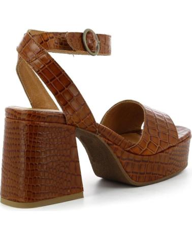 Sandali per Donna CALZADOS ALMENA SANDALIA COCO DE TACON ANCHO ROBLE