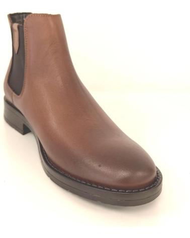 Stivaletti per Donna CALZADOS ALMENA BOTIN PIEL SENORA FUELLE MARRON BRANDY MARRóN