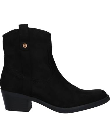 Botas de Mujer xti BOTIN TACON BAJO PARA MUJER 142039 NEGRO
