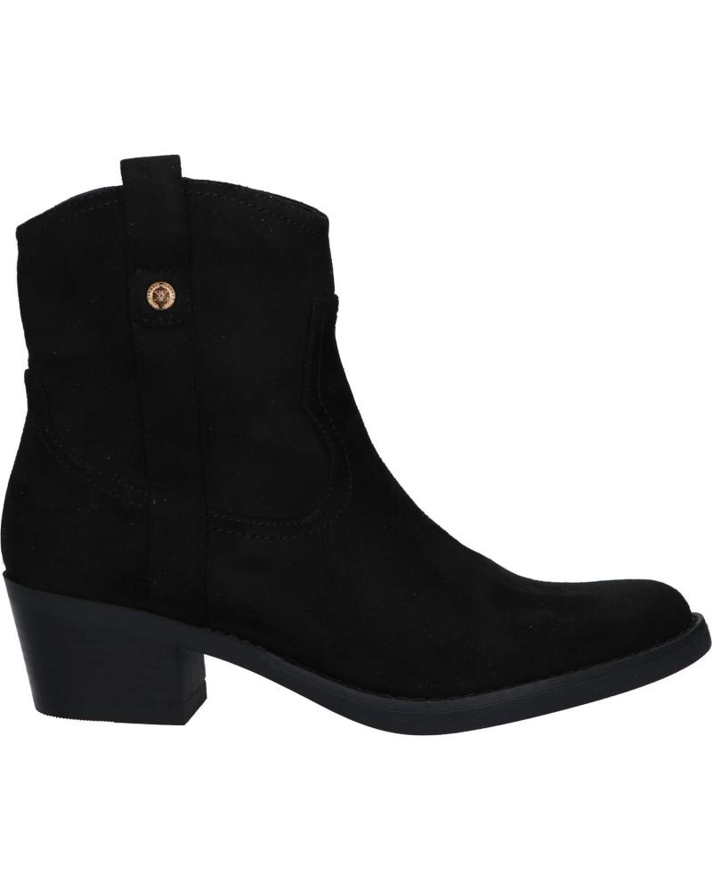 Botas de Mujer xti BOTIN TACON BAJO PARA MUJER 142039 NEGRO