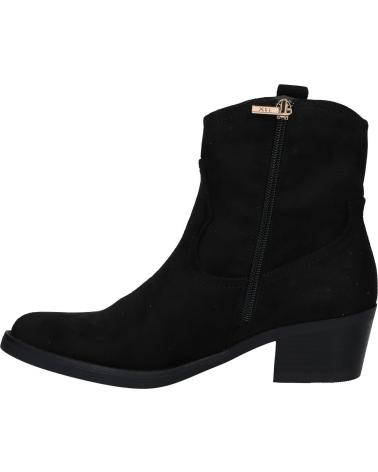 Botas de Mujer xti BOTIN TACON BAJO PARA MUJER 142039 NEGRO