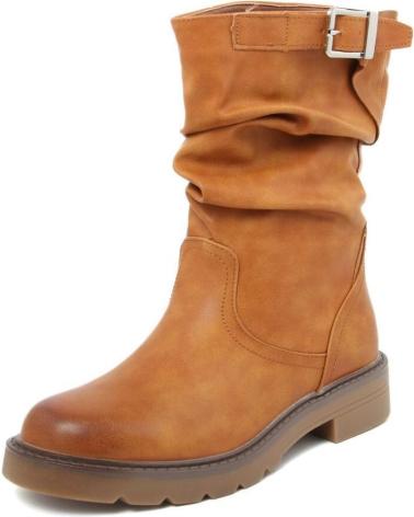 Boots für Damen FASHION ATTITUDE FAM-X778 BROWN