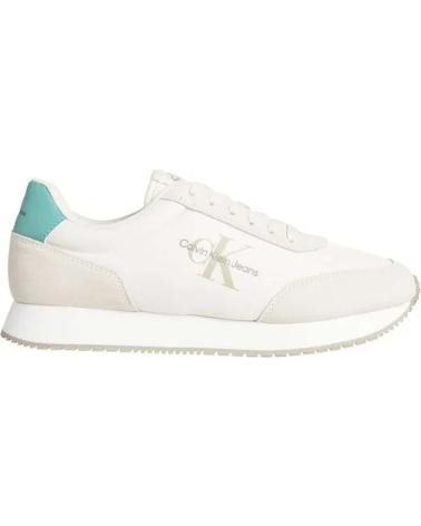 Sneaker für Herren CALVIN KLEIN ZAPATILLAS RETRO TENNIS MES BLANCO