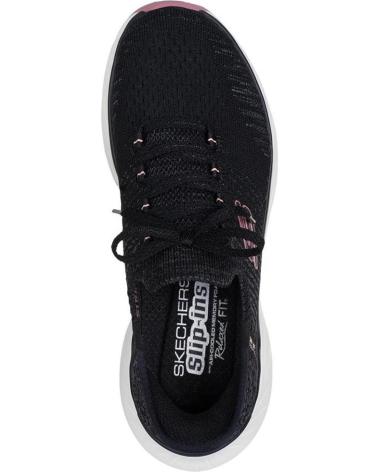 Sportivo per Donna SKECHERS SLIP-INS EDGERIDE IMPRESSION NEGRA NEGRO