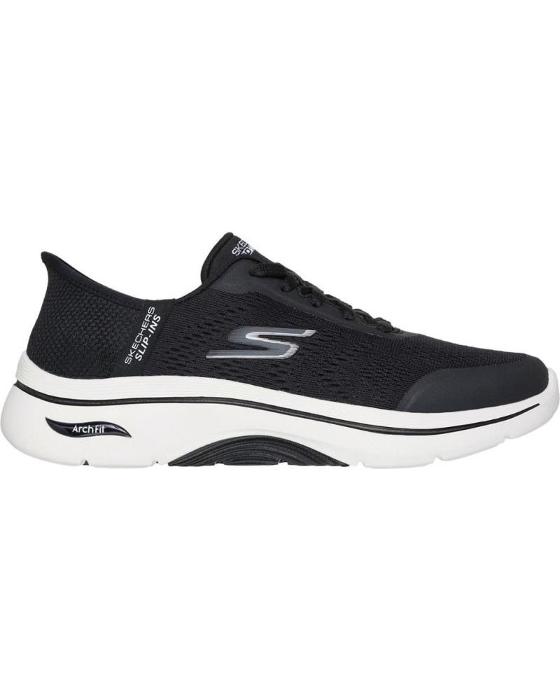 Sportivo per Donna SKECHERS GO WALK ARCH FIT 2 0 VALC NEGRA NEGRO