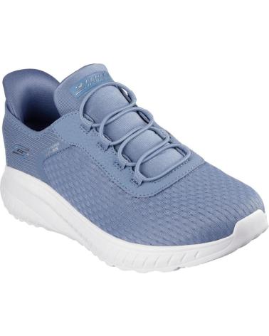 SKECHERS 117504 ZAPATILLAS CASUAL DE MUJER SLIP INS AZUL