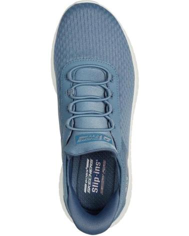 SKECHERS 117504 ZAPATILLAS CASUAL DE MUJER SLIP INS AZUL