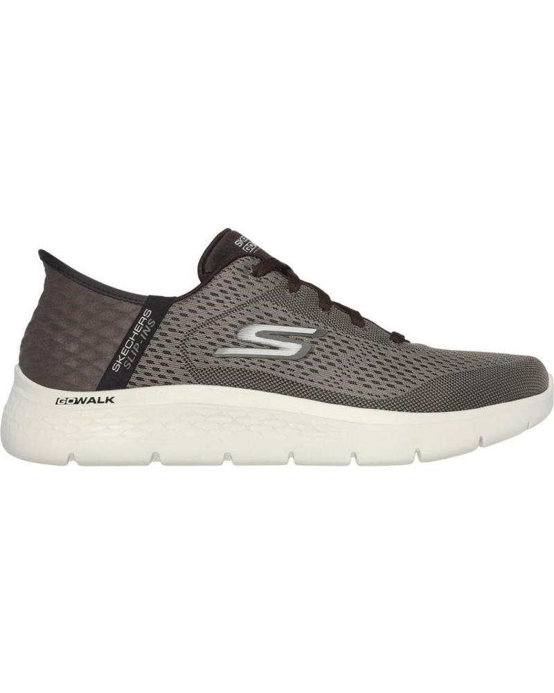Sportivo per Uomo SKECHERS GO WALK FLEX - NEW WORLD MARRON