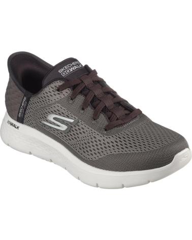 Sportivo per Uomo SKECHERS GO WALK FLEX - NEW WORLD MARRON