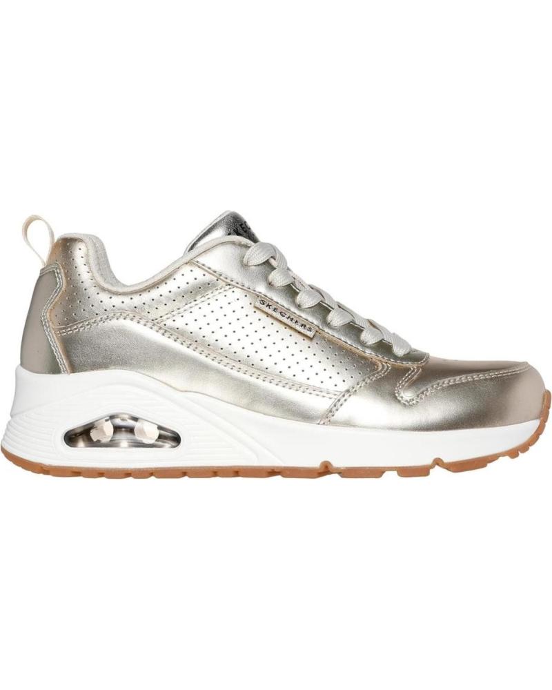 Sportivo per Donna SKECHERS UNO AIR METALLIXS PLATINO