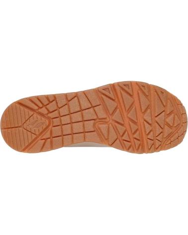 Sportif pour Femme SKECHERS UNO AIR SHIMMER AWAY NUDE BEIG