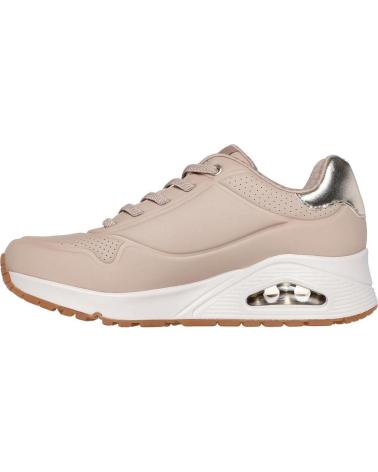 Sportif pour Femme SKECHERS UNO AIR SHIMMER AWAY NUDE BEIG