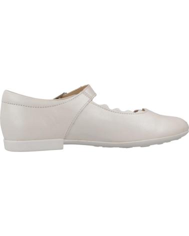Sabrinas de Menina GEOX ZAPATOS NINA MODELO JR PLIE COLOR BLANCO C1000