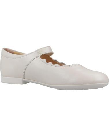 Sabrinas de Menina GEOX ZAPATOS NINA MODELO JR PLIE COLOR BLANCO C1000