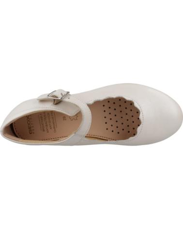 Sabrinas de Menina GEOX ZAPATOS NINA MODELO JR PLIE COLOR BLANCO C1000